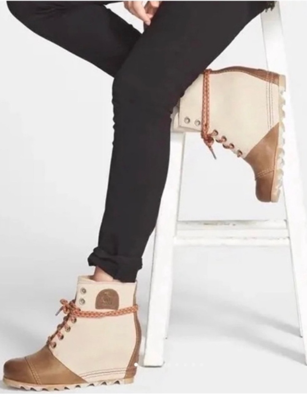 Sorel 1964 PDX Premuim wedge leather canvas boots size 9